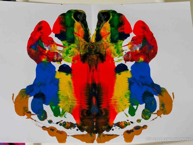 640x480 A Happy Mum Singapore Parenting Blog Blot Painting For Kids - Blot Painting
