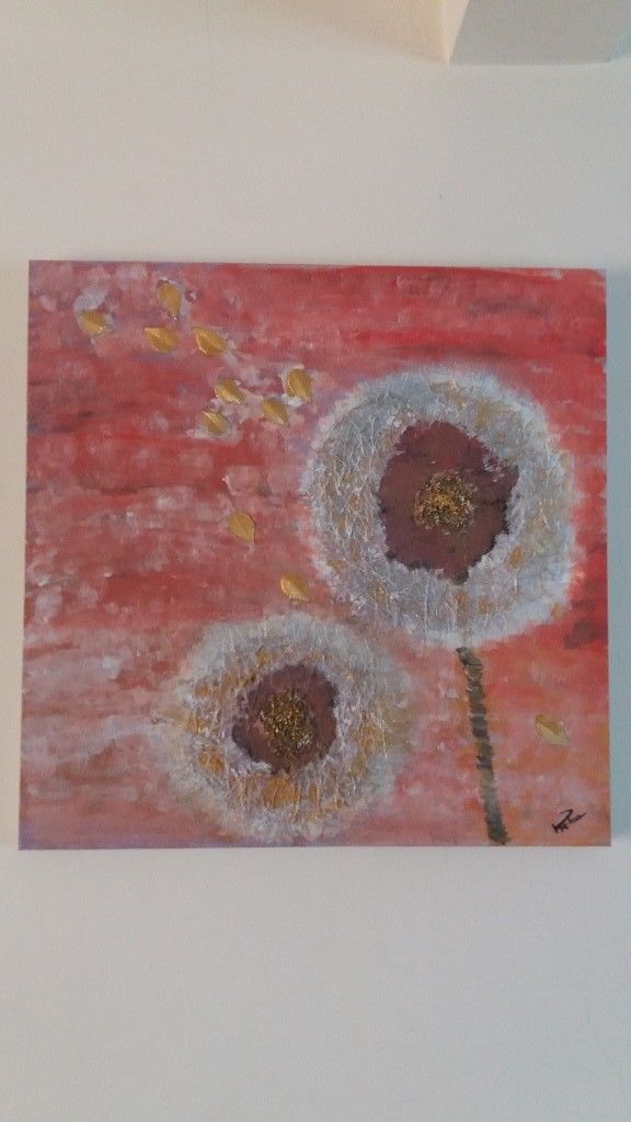 576x1024 Orange Blowing Dandelion Painting In Harrow, London Gumtree - Blowing Dandelion Painting