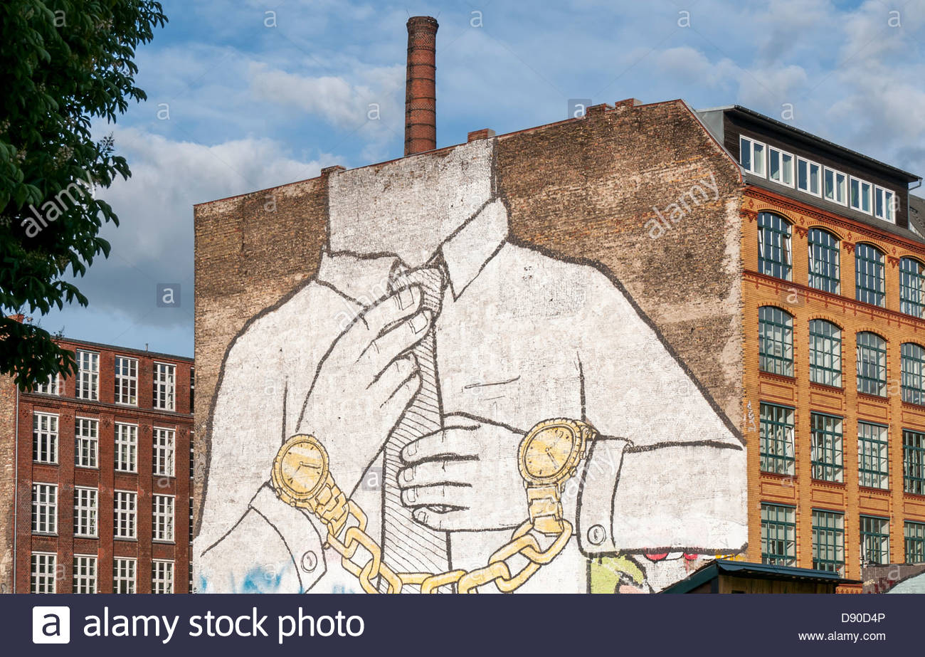 1300x923 Brothers Wall Painting By Artist Blu, Kreuzberg Street Art, Berlin - Blu Painting