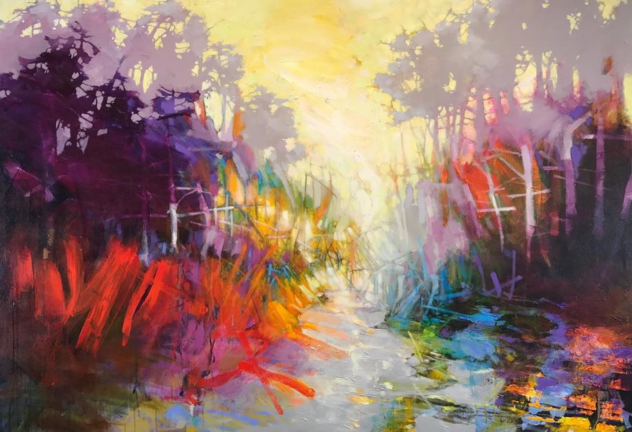 916x626 Ivory Keys By Painter Blu Smith - Blu Painting