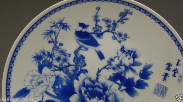 640x358 Collection Chinese Blue And White Porcelain Hand Painting Flowers - Blue And White Painting