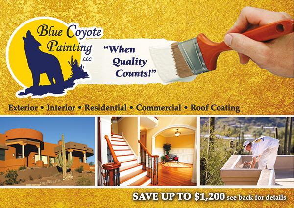 600x425 Rsvp - Blue Coyote Painting