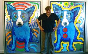 288x178 Tales From The Traveling Art Teacher! Summer Workshop Series - Blue Dog Painting