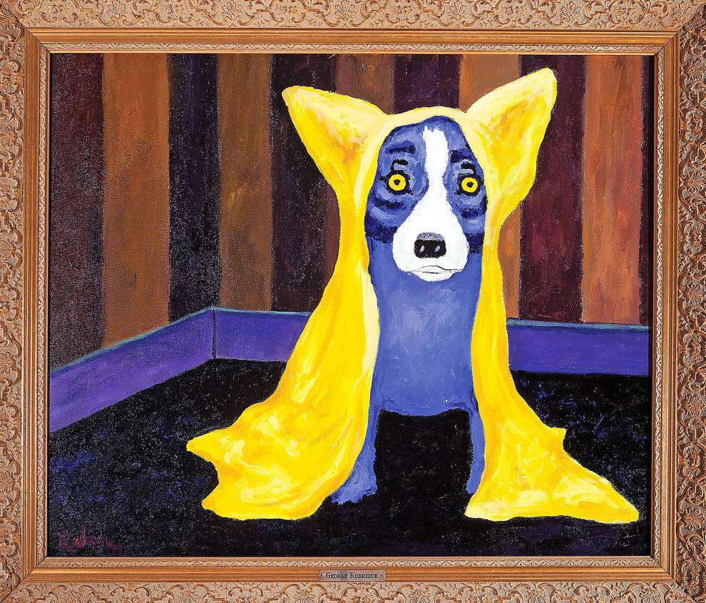 990x845 Value Of Rodrigue's Work Rises After His Death News - Blue Dog Painting