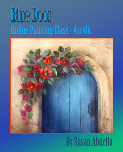 404x500 Online Class - Blue Door Painting