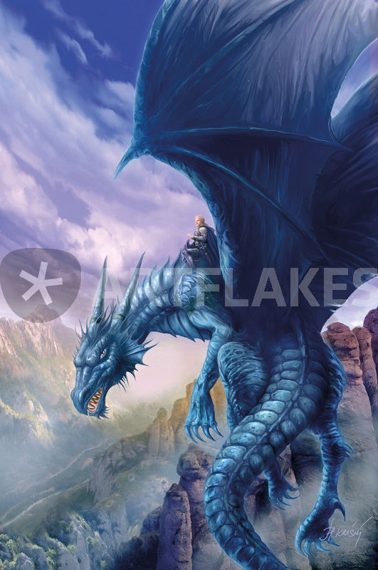 531x800 Blue Dragon Painting Art Prints And Posters By Jan Patrik Krasny - Blue Dragon Painting