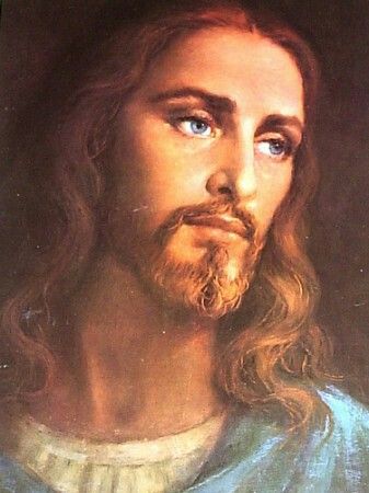 337x450 Pin By Roberta Dee - Blue Eyed Jesus Painting