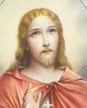 280x350 What Did Jesus Look Like - Blue Eyed Jesus Painting
