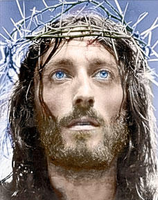 228x289 Study Links Religion To Racism (Own, Christ, Middle East, Jesus - Blue Eyed Jesus Painting
