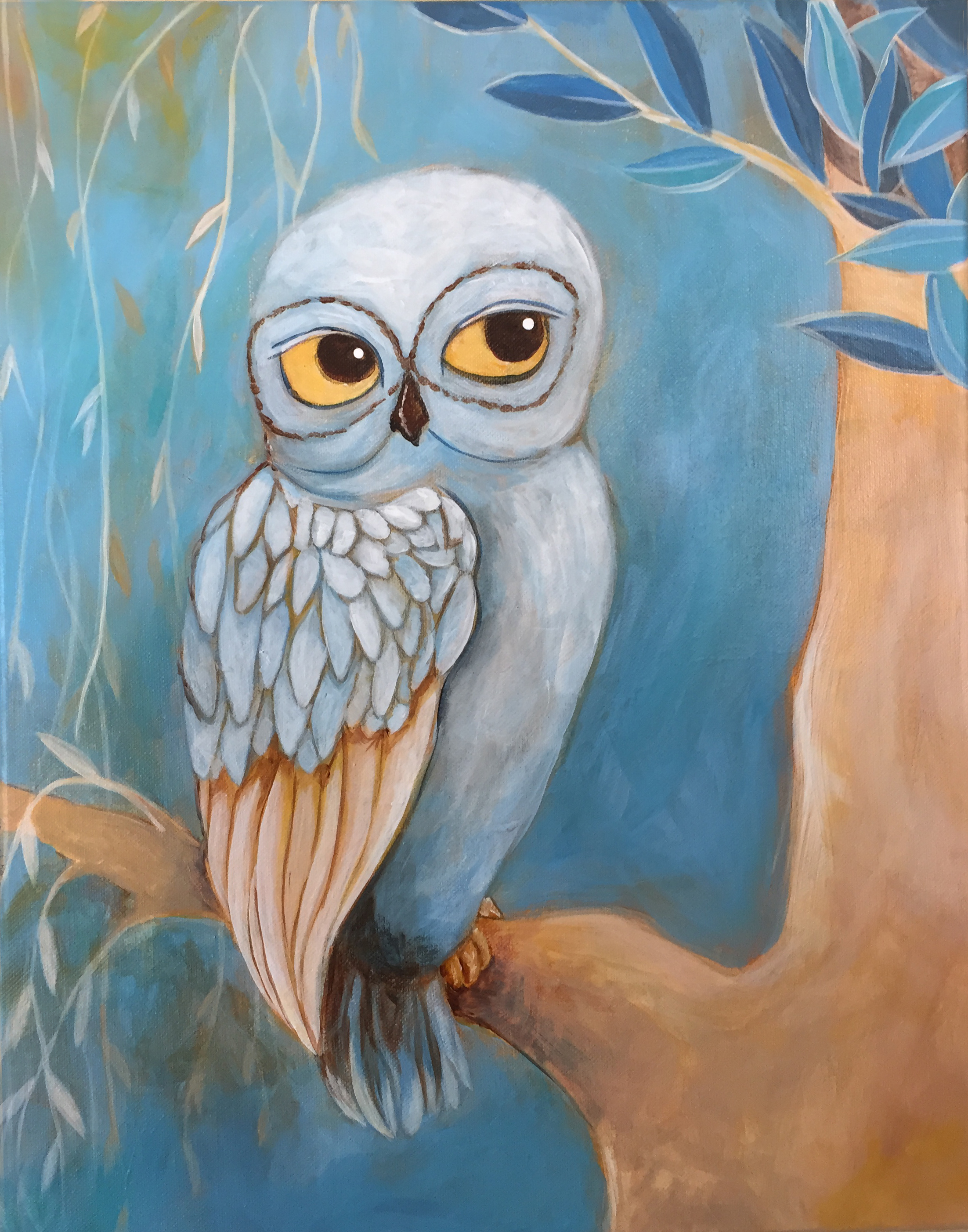 2204x2804 The Blue Fox Art Classes Kids And Adults Minneapolis - Blue Fox Painting