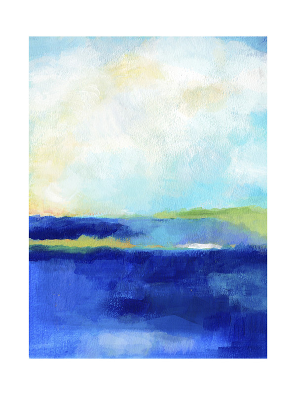 600x800 Blue Harbor Wall Art Prints By Alison Jerry Designs Minted - Blue Harbor Painting