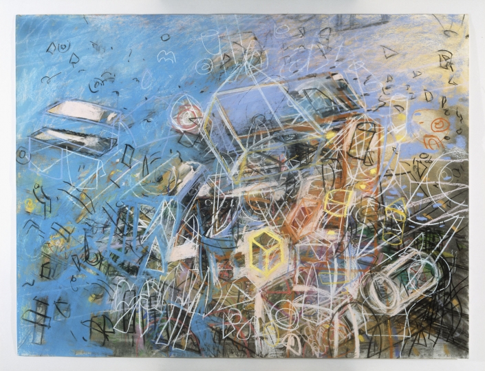 705x539 Blue Harbor - Blue Harbor Painting