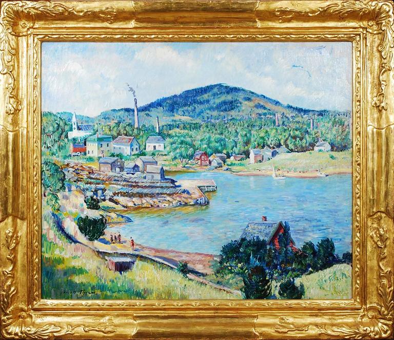 768x662 Carroll Sargent Tyson Jr. - Blue Hill Painting