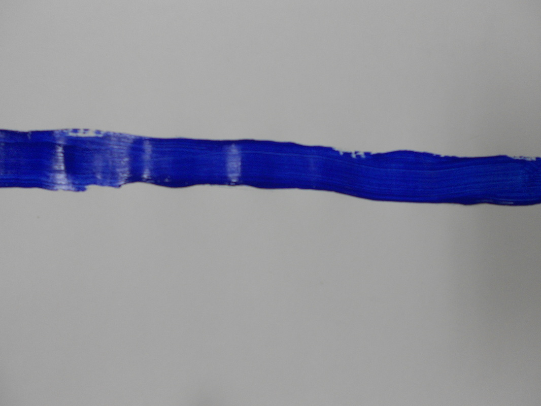 1066x800 Monochromatic Art For Children - Blue Line Painting