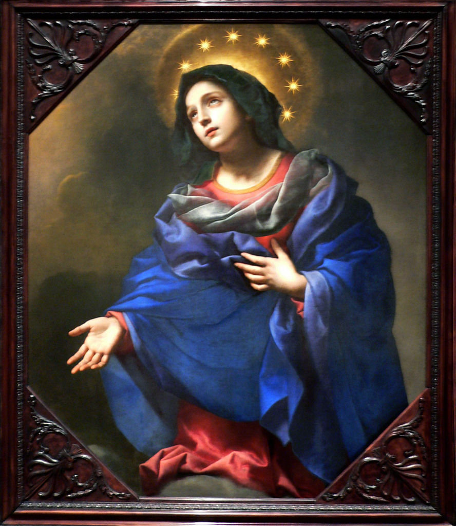 888x1024 Filedolci Madonna P1070185.jpg - Blue Madonna Painting