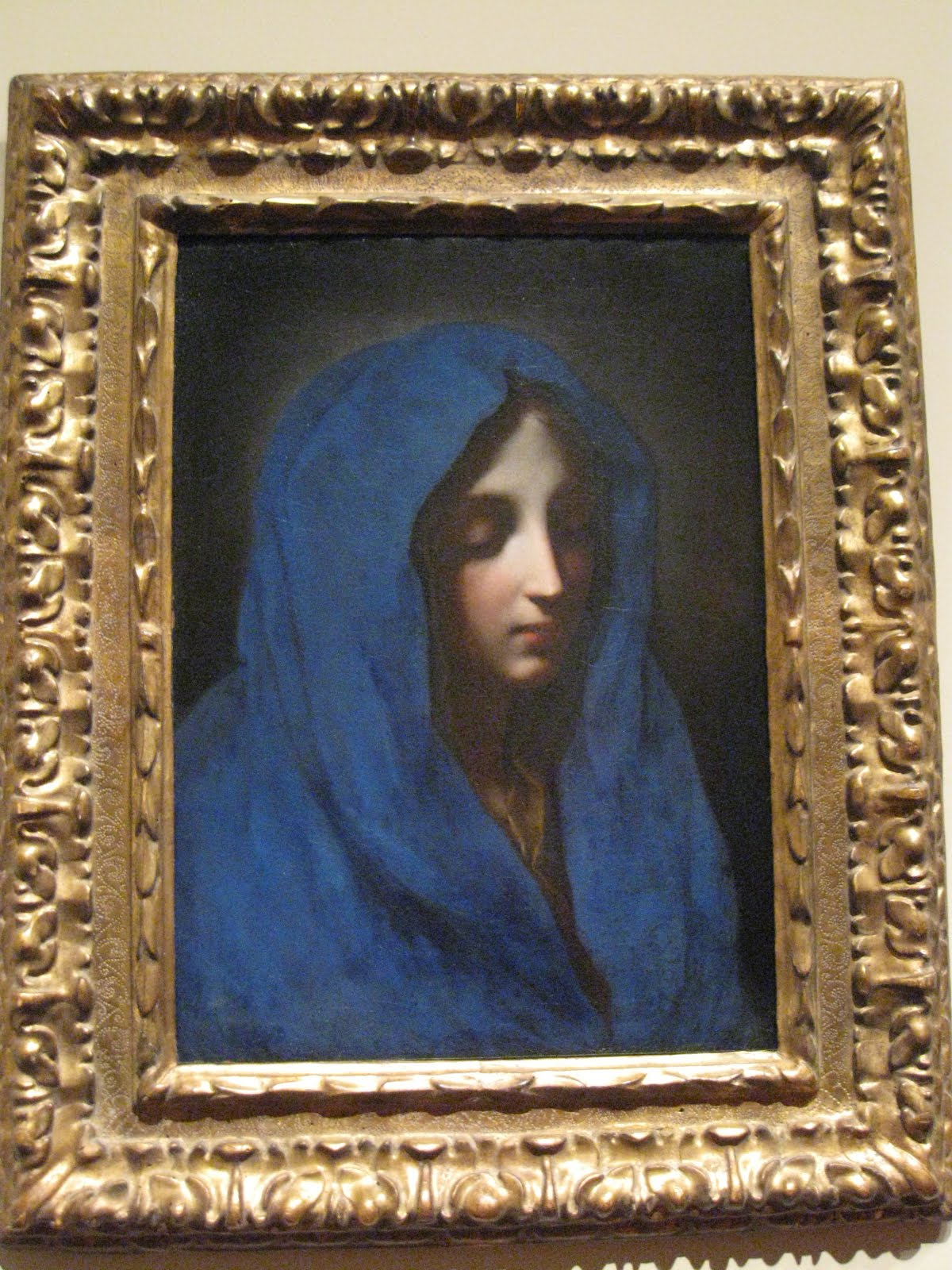 1200x1600 Ricepatty The Blue Madonna - Blue Madonna Painting