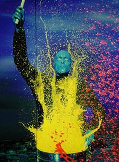 236x322 Miami Children's Museum Welcomes Blue Man Group Exhibit - Blue Man Group Painting