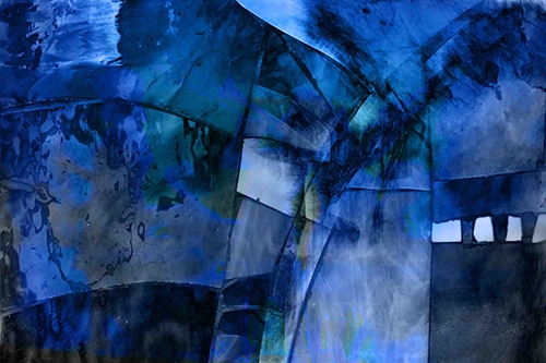 500x333 A Blue Monday - Blue Monday Painting