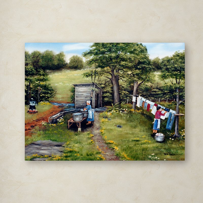 800x800 Trademark Art - Blue Monday Painting