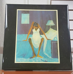 298x300 Annie Lee Grander Images Ceramic Art Tile Blue Mondayafrican - Blue Monday Painting