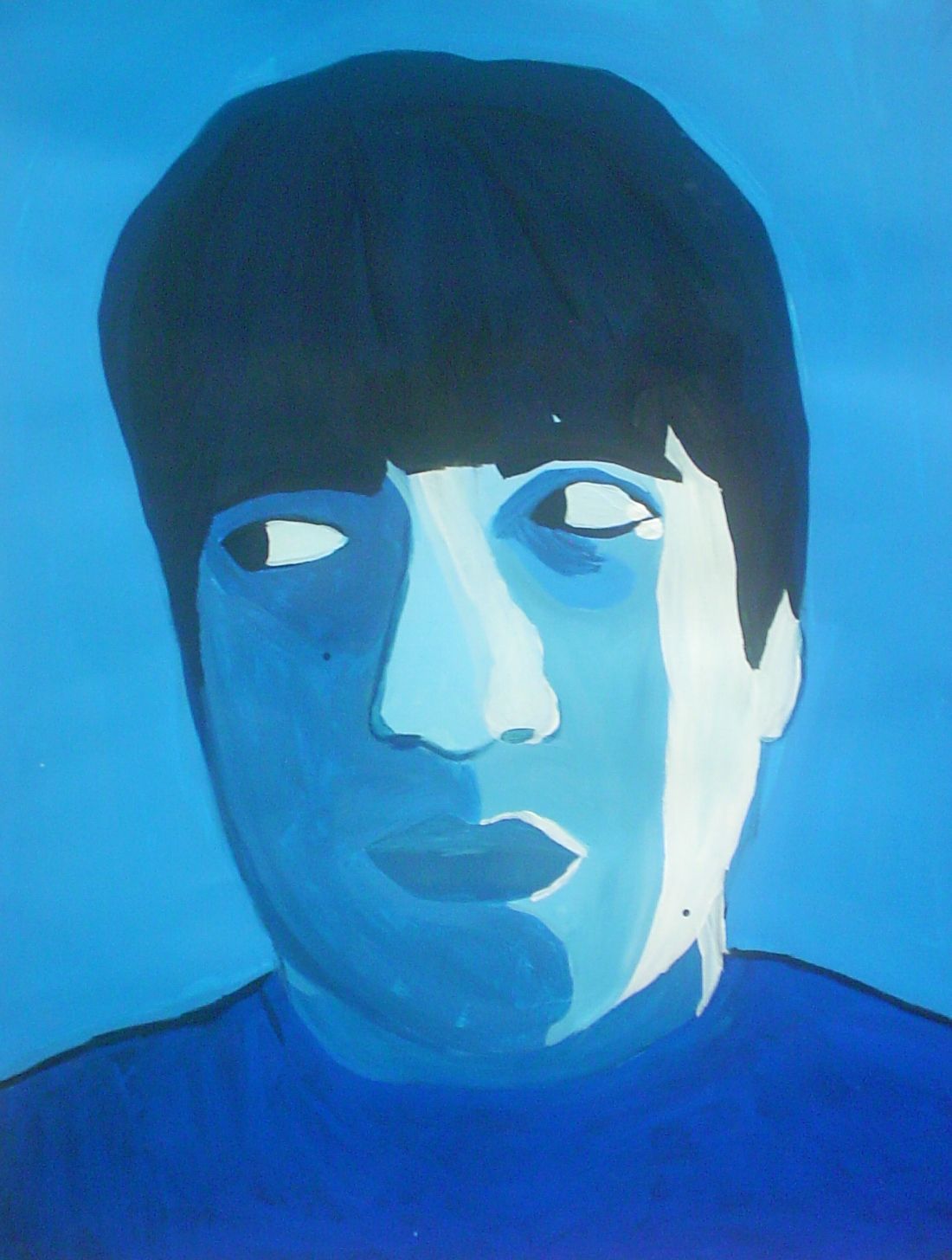 1100x1456 Blue Paintings In The Style Of Pablo Picasso Lessons From The K - Blue Monochromatic Painting