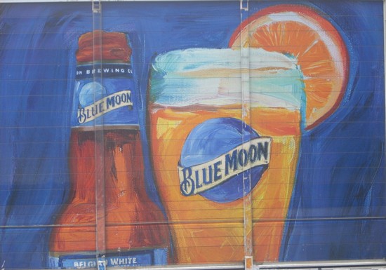550x385 Blue Moon Beer Delivery Truck Advertising Alchemy - Blue Moon Beer Painting
