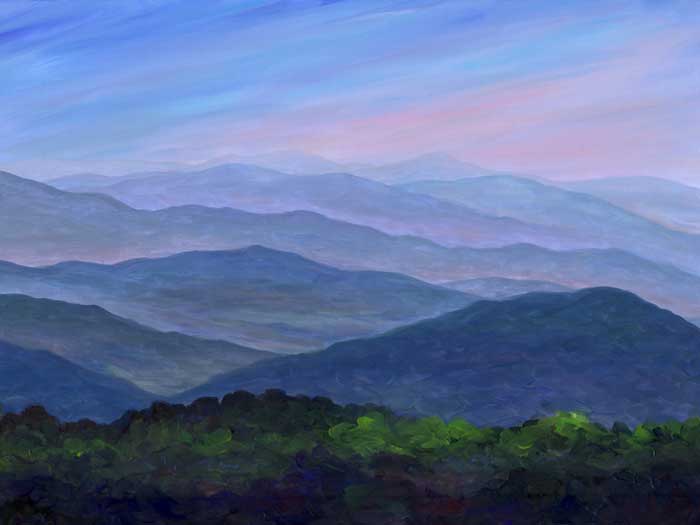 Blue Ridge Oil Paint Color Chart