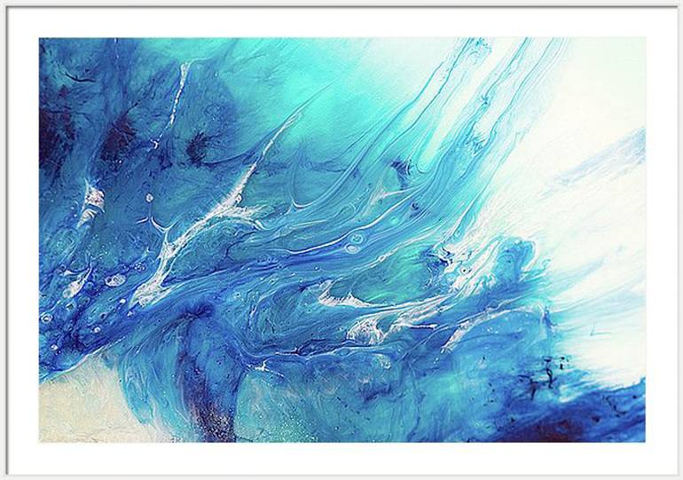 770x541 Saatchi Art Blue Art Painting Blue Abstract Art Blue Ocean Art - Blue Ocean Painting