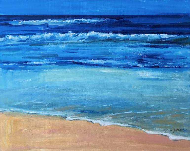 Blue Ocean Painting At Paintingvalley.com 