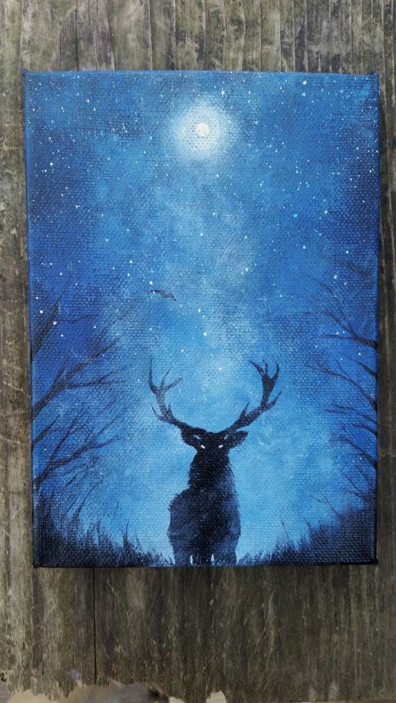 Campfire Painting at PaintingValley.com | Explore collection of ...