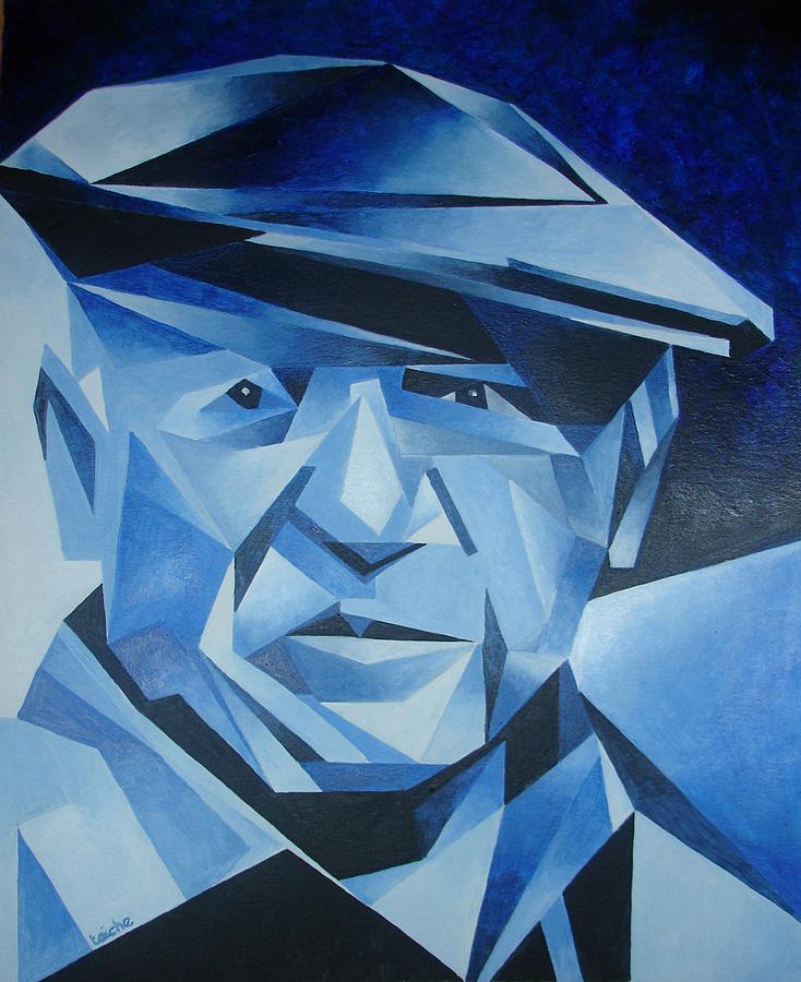 734x900 Pablo Picasso The Blue Period Painting By Tracey Harrington Simpson - Blue Period Painting