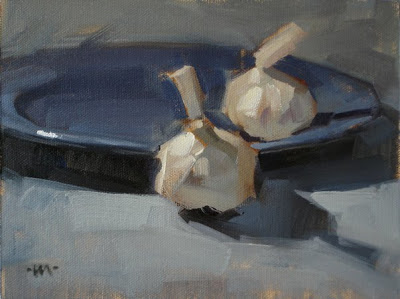 400x299 Carol Marine's Painting A Day Blue Plate Special - Blue Plate Special Painting