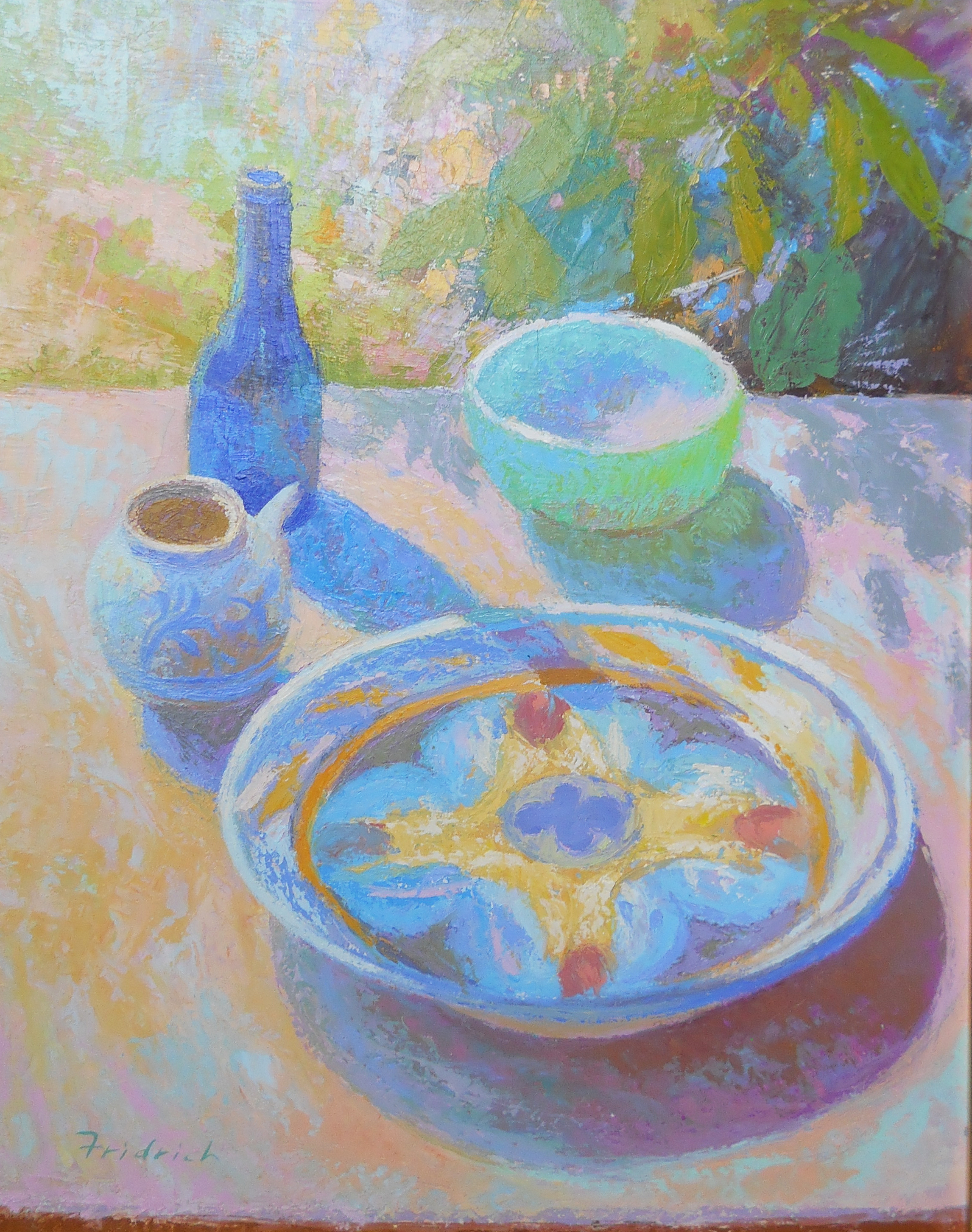 2292x2904 Studio 33 Music Art Paintings - Blue Plate Special Painting