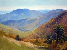 236x177 Blue Ridge Mountains Paintings - Blue Ridge Mountains Painting