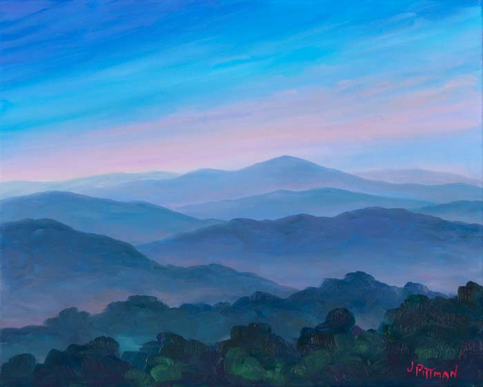 Blue Ridge Mountain Paintings