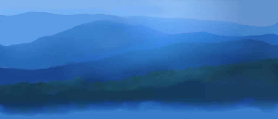 901x387 Welcome To Blue Ridge Plein Air Painters Website Gallery Featuring - Blue Ridge Mountains Painting