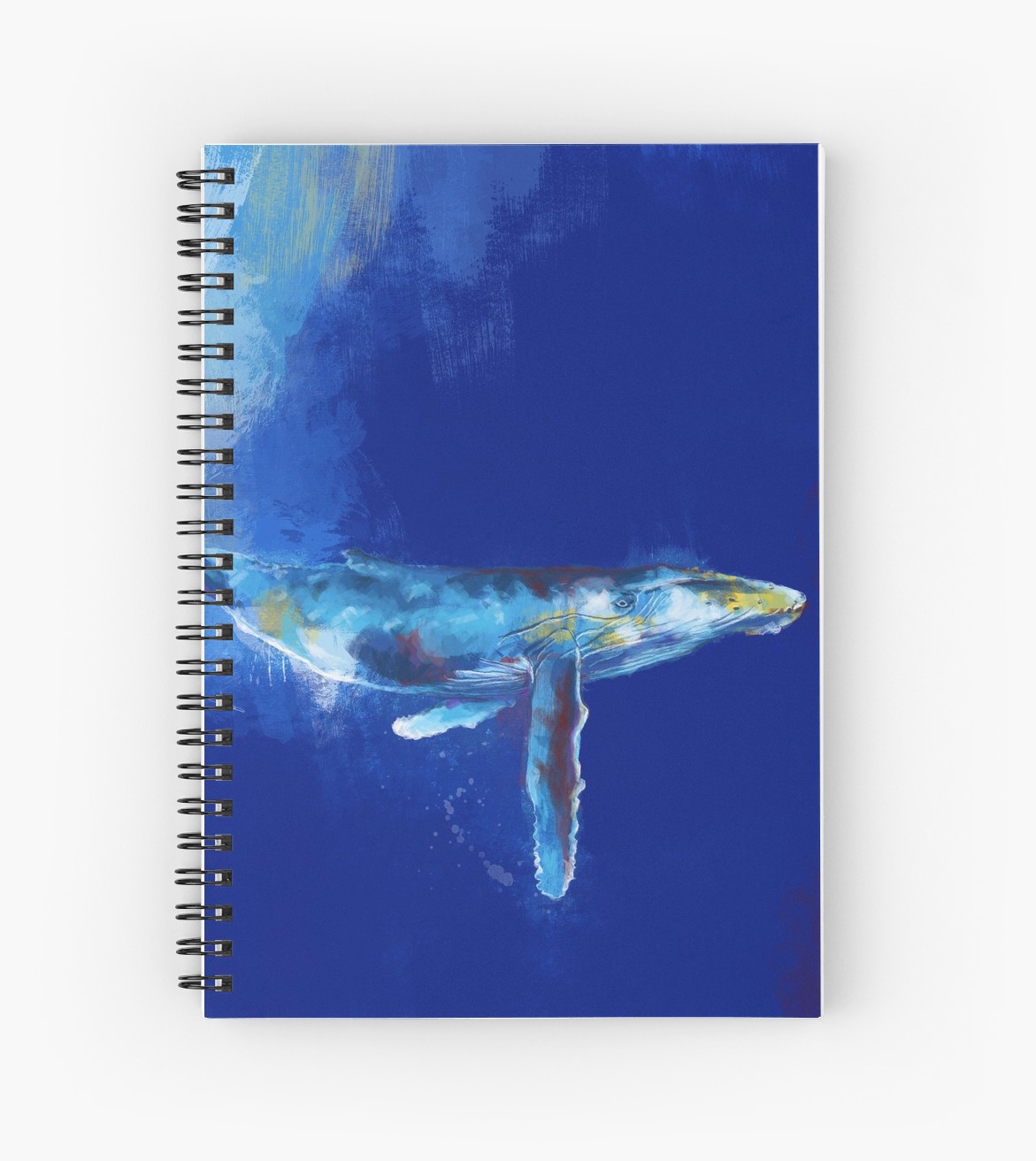 1171x1313 Deep Blue Whale - Blue Whale Painting