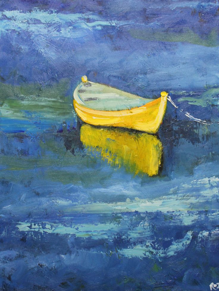 736x976 The 173 Best Color Blue Amp Yellow Images On Blue - Blue Yellow Painting