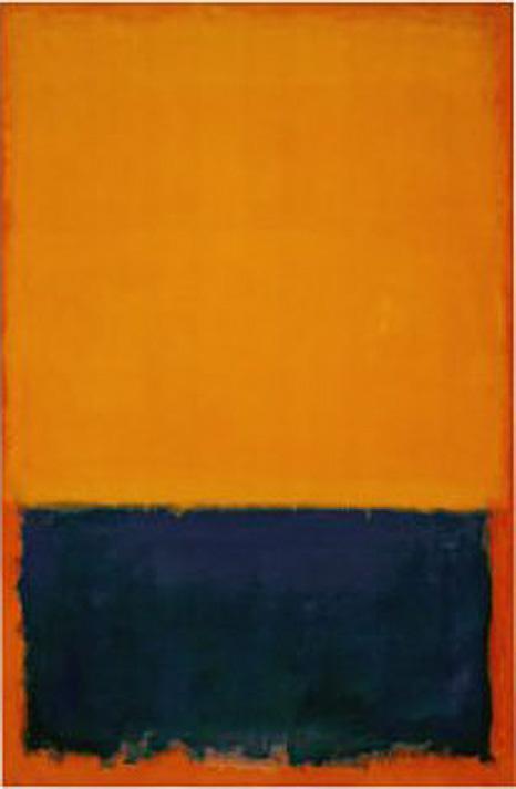 466x713 Yellow Blue Orange 1955 By Mark Rothko - Blue Yellow Painting