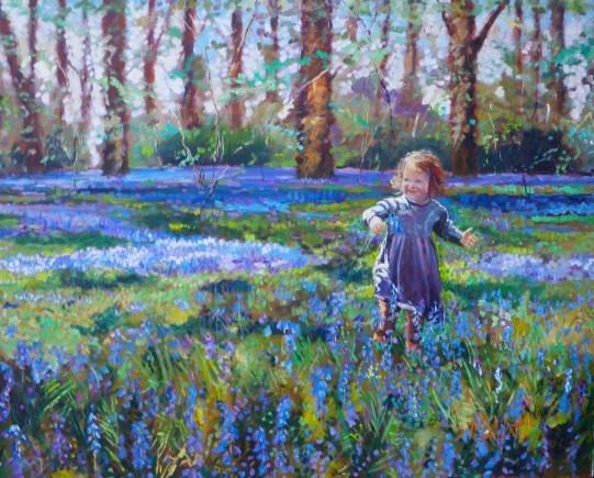 Bluebell Painting At Explore Collection Of