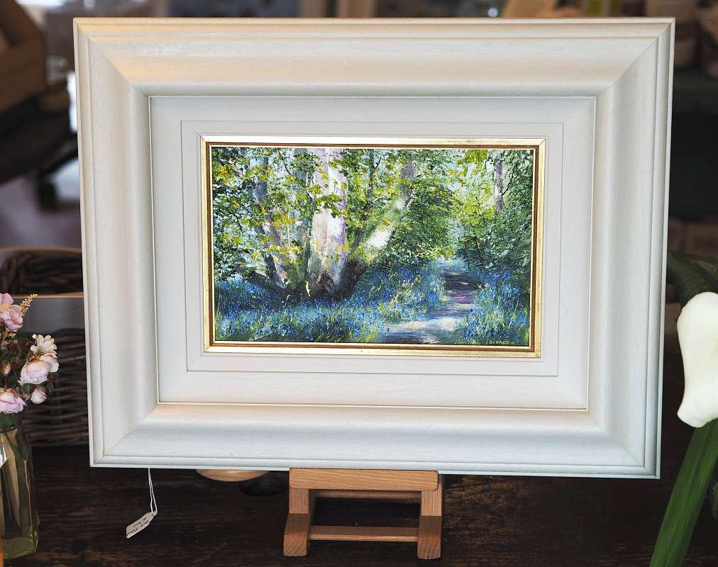 1012x800 Mark Eldred Kilbaha Gallery Ireland's Contemporary Art Gallery - Bluebell Painting