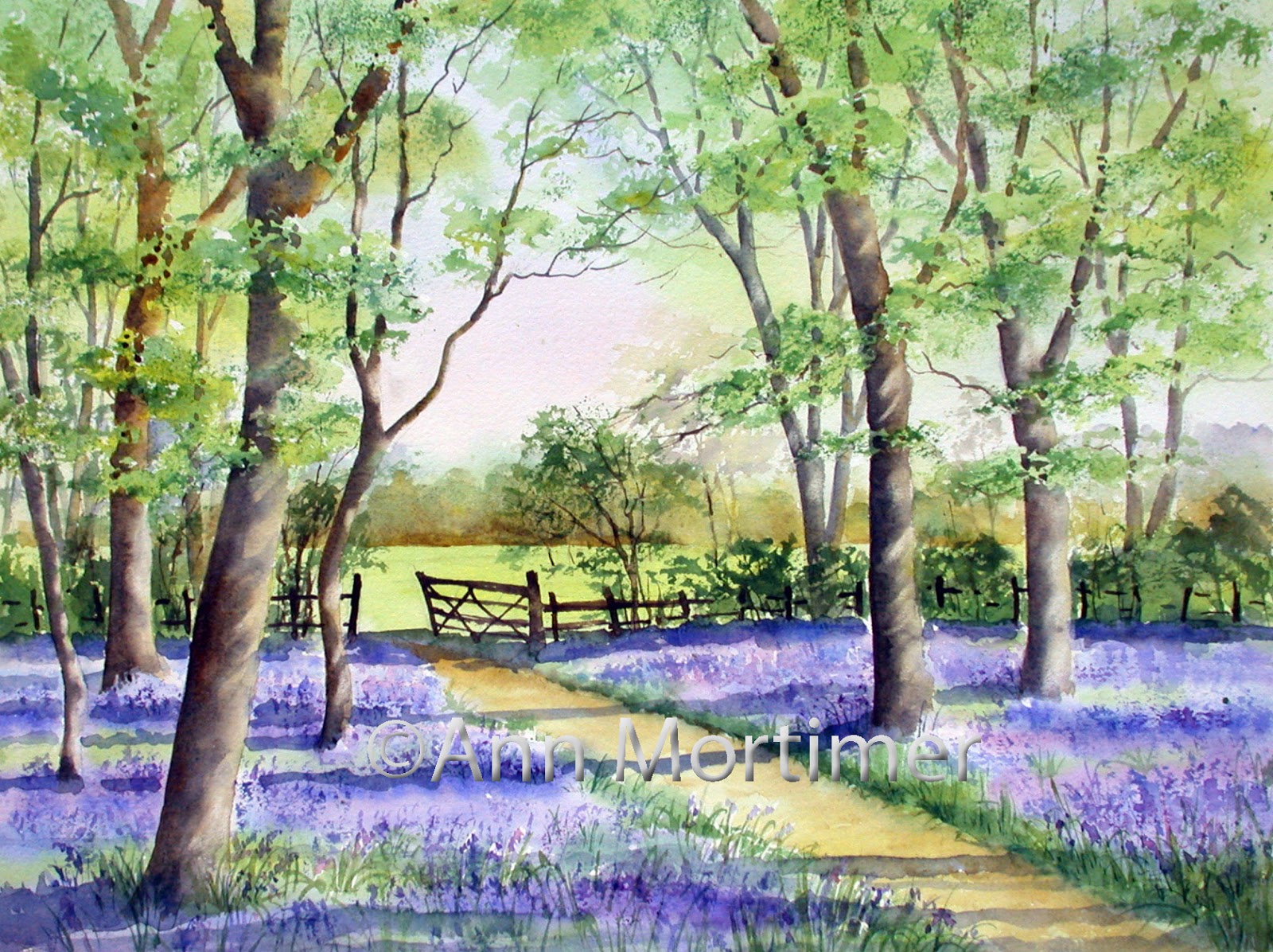 Bluebell Painting At Explore Collection Of