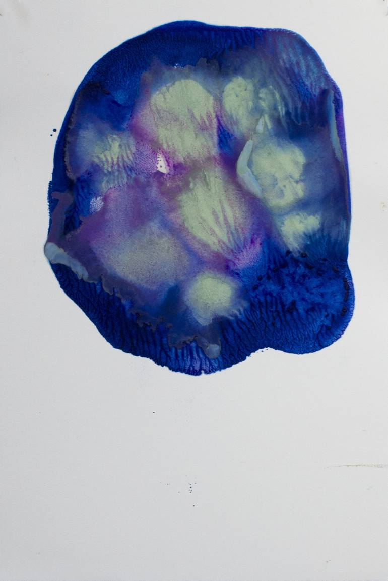 770x1154 Saatchi Art Blueberry Painting By Sara Moneymaker - Blueberry Painting