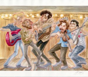 300x262 Roots And Soul Music Promotions Union Dukenick Doneff - Bluegrass Painting