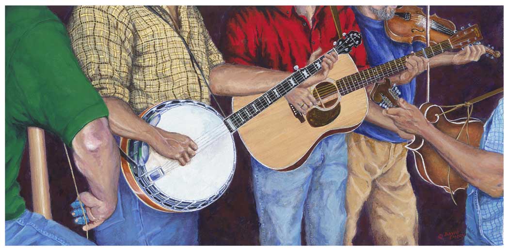 1050x519 Bluegrass Art From David Emory - Bluegrass Painting
