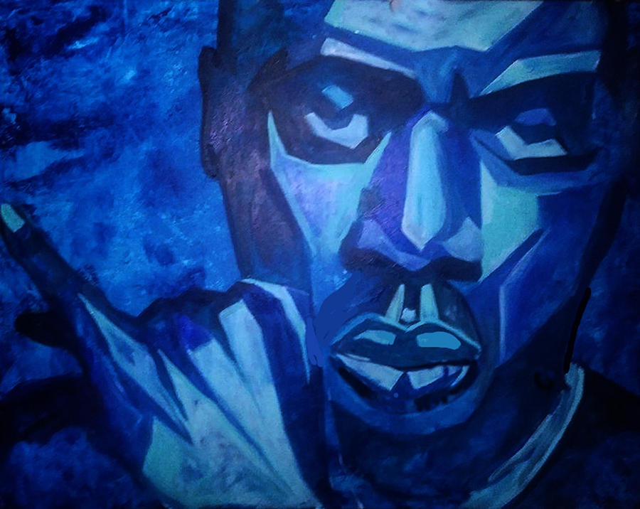 900x716 The Blueprint Painting By Charis Kelley - Blueprint Painting