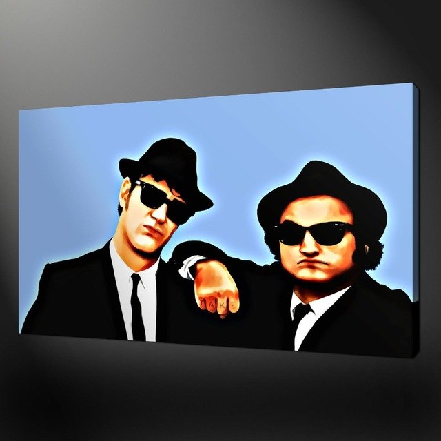 640x640 Blues Brothers Art Oil Painting 2015 Good Art Painting - Blues Brothers Painting