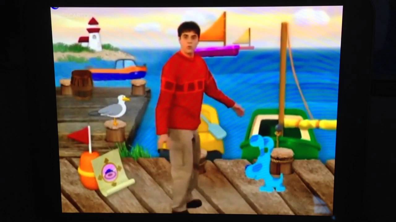 1280x720 Blue's Clues Skidoo Amp Skidoo Back Home - Blues Clues Painting