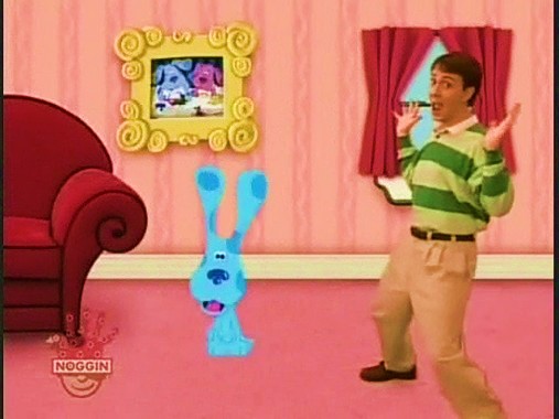 507x380 Blues Clues Characters Steve. Exellent Blues Stevepng Inside Blues - Blues Clues Painting