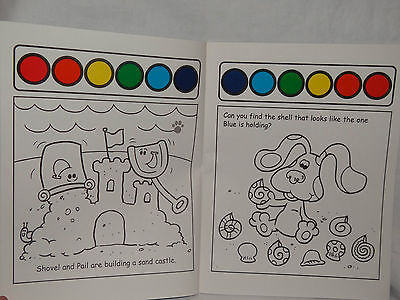 400x300 New Blues Clues Coloring Book Paint With Water A Day At The Beach - Blues Clues Painting